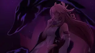 Yae Miko Genshin Impact SpeedPaint