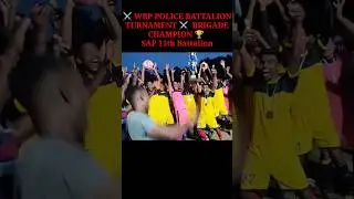 ⚔️ WBP POLICE BATTALION TURNAMENT ⚔️  BRIGADE CHAMPION 🏆 SAP 11th Battalion 
