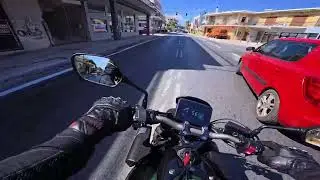 Woman driver.  I Turn Now Good Luck Everybody.