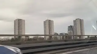 Chiswick local area drive and M4 Motorway #london #england #chiswick