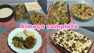 ALMOÇO DE DOMINGO COMPLETO | FÁCIL É RÁPIDO 😋