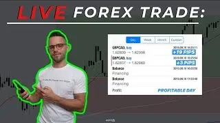 GbpCad Live Forex Trade +19 Pips | Austin Silver