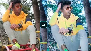 lightroom blue tone editing