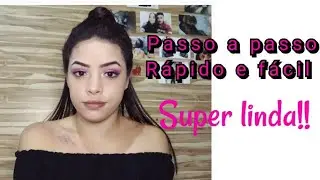Maquiagem super Rosa  para o Carnaval..!!💕💕💕