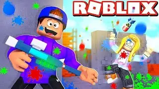 ЭКСТРЕМАЛЬНЫЙ ПЕЙНТБОЛ ЧЕЛЛЕНДЖ РОБЛОКС / ROBLOX PAINTBALL