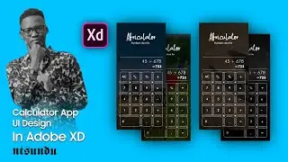 Endroid/ IOS Mobile Calculator App UI Design in Adobe XD | South Africa | Johannesburg