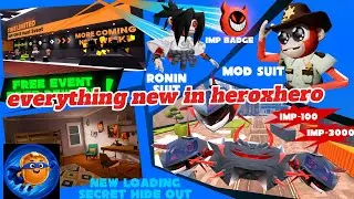 Everything new in heroxhero and CC application 