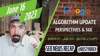 Google Ranking Update, Perspectives Filter, SGE Business Profiles, Bard With Lens, Bing Chat Visual