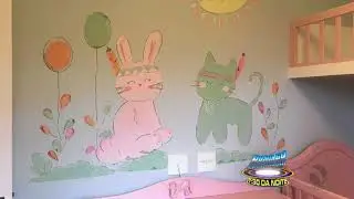 Pintura em aquarela: Conheça a tendência nos projetos de quartos infantis