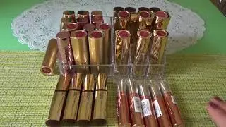 Моя большая коллекция помад Фаберлик (1 часть)