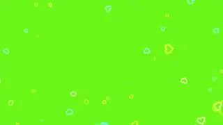 Green screen love particle effects ✌