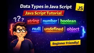 Data Types in Java Script in Hindi | Java Script Tutorial in Hindi