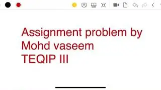 Assignment Problem