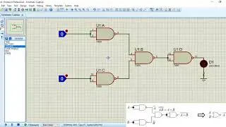 how to simulate digital logic gate