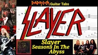 Season In The Abyss - Slayer - Guitar + Bass TABS Lesson