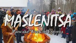 Russian MASLENITSA | Pancake Week | Estonian Open Air Museum | Tallinn