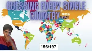How many countries can I name in 20 minutes?