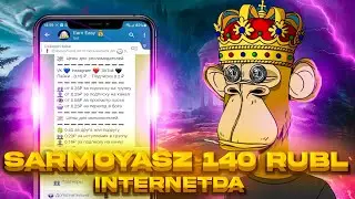 sarmoyasiz 140 rubl osongina internetda pul ishlash