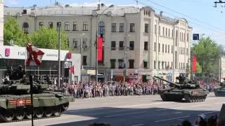 9 мая 2016 военная техника ул. Красная Пресня
