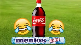 coco cola and mentos challenge