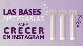 Las bases INFALTATABLES para CRECER en INSTAGRAM 🚀