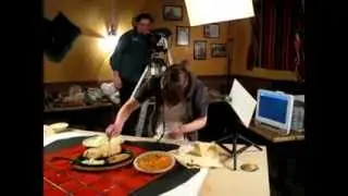 St Louis Food Photography and Video.  Food Stylist on the set.  StL Photographers.