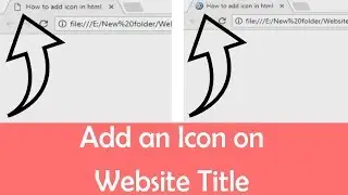 How to Put Website Title Icon in HTML (Hindi/Urdu)