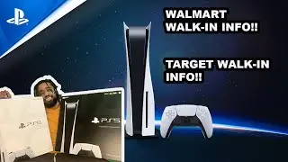 WALKING INTO WALMART AND TARGET TO GET PS5'S!!! VALUABLE INFORMATION LEAKED!!!!!