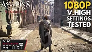 Assassin's Creed Syndicate - RX 5500 XT + i7 4770 | Very High Settings Tested