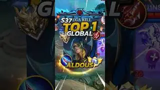 70% Winrate Aldous S37 Build! Mobile Legends 