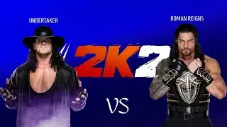 WWE 2K24 - Undertaker vs. Roman Reigns - Full Match | Xbox Series X [w/ No Commentary]