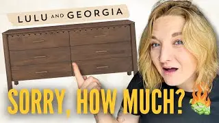 *IKEA HACK* let’s dupe the $3000+ Dresser from Lulu & Georgia! | CAN I MAKE IT FOR CHEAPER?