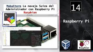 14 RaspberryPi MobaXterm administrar servidores remotamente