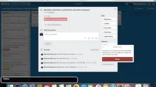 archiving and deleting cards in Trello with your eyes closed