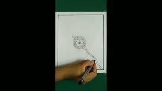 rakhi drawing easy and beautiful.     or video dekhne kiliye channal subscribe kare