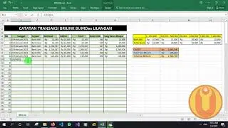 Aplikasi Excel BRILInk BUMDes Lilangan
