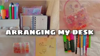 unboxing new packages and arranging my desk... ❤️#aesthetic #unboxing