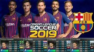 DREAM LEAGUE SOCCER 2019 Hack Fc barcelona 6.07 No Root (All Players Unlocked + Unlimited Coins)