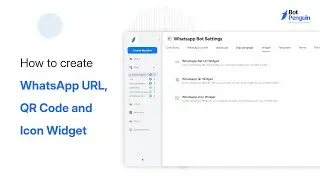 How to create WhatsApp Icon,Url And QR code for your WhatsApp Bot | BotPenguin