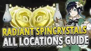 All 24 Radiant Spincrystals Locations Guide | Genshin Impact 2.6