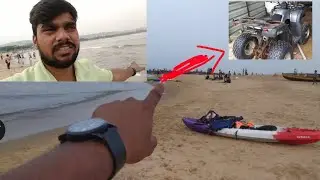 Adventure in Rushikonda Beach. Visakhapatnam tour #BhagavanYadavVlogs
