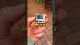 The World’s Smallest TV 📺