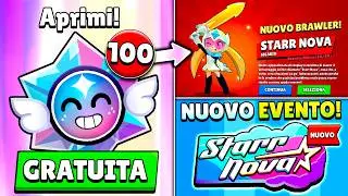 😱 APRO 100 NOVA DROP + TUTTO sull'Evento STARR NOVA! | Brawl Stars ITA