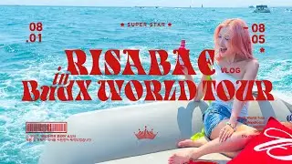 [VLOG] 슈스를 시켜준다구요?💃 / BudX WORLD TOUR / 롤라팔루자 in 시카고🍕🎵🛥️🍻 l 이사배(RISABAE Makeup)