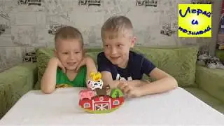 Балансирующие блоки.  Домашние животные.