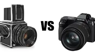GFX100S vs Hasselblad 501c ... a silly test?