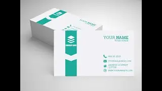 #3 Business Card Design In Photoshop | Photoshop Business Card Design in CC 2018