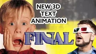 NEW Final Cut Pro 3D Text Animation