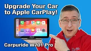 Upgrade Your Car To Apple CarPlay! Carpuride W701/W903/W905