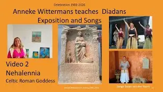 2. Inspiration of Nehalennia, Goddess of the sea for Diadans. I celebrate my 45 Jubilee & 7Video's